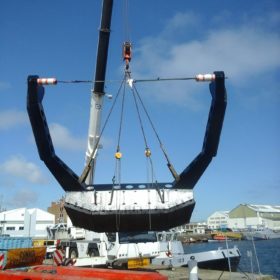 Lifeboats lifting CMO SHip repair 2