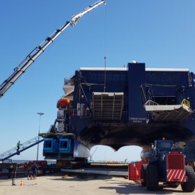 Grutage sur Condor Rapide